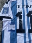 Di Maria Signed World Cup Jersey Beckett Authenticated  