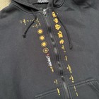 District 9 Movie Shirt Mens Medium Vfx Crew Zip Hoodie 2009 Image Engine Black