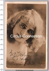 C1910 s - Barnum   Bailey Circus Signed Postcard The 3 Arley s Rppc  - Aafn