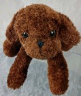 Kookeys Chocolate Lab Labrador Dog Puppy Black Paws Unlock Fun 11  Plush Stuffed