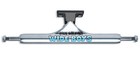 Slappy X Heroin Skateboard Trucks St1 Hollow Wide Boys 11 0  Silver black Pair