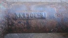 John Deere Kk4306b Disc Harrow Gang Spacer 7  Long  Fits 1  sq Axle Shaft