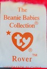        Rover        1996 Beanie Babies Dog - Ty Beanie Baby