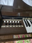 Vintage Magnus Electric Chord Organ Model 306-p Made In Usa With Bench And Music