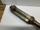 Antique Nautical R n  Desterro Libson 16a22 Brass Marine Stick Barometer 
