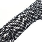 100ft Type Iii 7 Strand Core Paracord 550 Parachute  44  White black 
