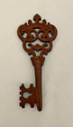 Victorian  Crown Decorative Skeleton Key In Cast Iron Antique Finish 5  New