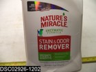 Qty 1 33 Gallon Nature s Miracle Stain   Odor Remover Refill 018065969729