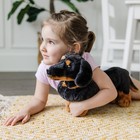 Melissa   Doug Giant Dachshund - Lifelike Stuffed Animal Dog Large Toy