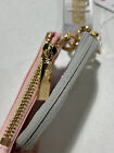 Lululemon New Dual Pouch Wristlet Key Bag Wallet Buckle Bag Black gold Pink gold