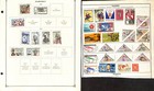 Dahomey Stamp Collection On 22 Scott International Pages  1901-1975 French  bf 