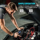 20-amp Smart Battery Charger 12v 20a And 24v 10a lithium lifepo4 lead-acid agm g