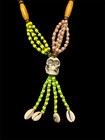 Collar Ogbe Yono Obellono Santeria Ifa Yoruba Mazo Necklace