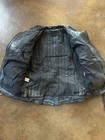 Vintage 80s Harley Davidson Leather Jacket Genuine Distressed Biker - Size 36w