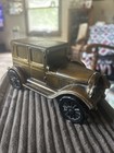 Vintage Metal Coin Bank - 1924 Chrysler - Farmers   Citizens Bank Lancaster