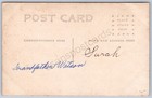 K28  Interesting Rppc Postcard C1910 Horse-drawn Plow Farmer Barn 416