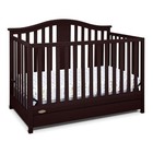 Graco Solano 4-in-1 Convertible Crib With Drawer In Espresso