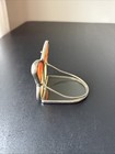 Vintage Stained Glass Butterfly Tea Light Candle Holder