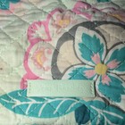 Vera Bradley Quilted Floral Multicolor Crossbody Bag Zip Pockets Adjustable