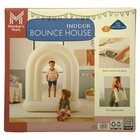 Member s Mark Indoor Double Arch Bounce House  61in X 60in X 71in  Cream
