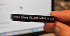 Genuine Tiffen 58mm Fl-d Glass Lens Filter 58 Mm  Fl-d