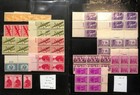 United States Stamp Collection On 6 Stock Pages Pages  Most Mint Nh  bt 
