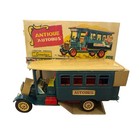 Vintage Cragstan    antique Autobus    Tin Litho Friction Toy     With Original Box