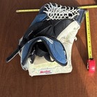 Ccm Heaton Hockey Goalie Catcher Glove Left Hand Blue white black