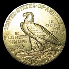 1908  2 5 Gold Quarter Eagle Indian Head ---- Gem Bu  Details Coin ----  pp883