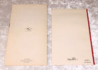 2 Vtg Forget-me-not Barker Valentine s Day Boss Greeting Cards Humorous Unused