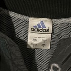 Vintage Adidas Pullover Windbreaker Jacket Large Grey Hoodie