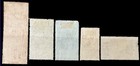 Collection Of 5 Old India Revenue Stamps Varieties  1872-1952  Used