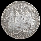 Mexico War Of Independence 8 Reales Royalist Coinage Ferdinand Vii 1818 Zs Ag