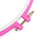 5 Pcs Embroidery Needlework Frame Rings Display Circle Accessories