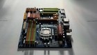 Biostar T5xe Ddr3 Ram Intel P55 Lga1156 Socket Atx Motherboard W i5-750 - Tested