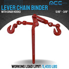 10 Pack Heavy Duty 5 16  - 3 8  Lever Load Chain Binder Flatbed Truck Trailer