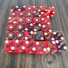 Assorted Las Vegas Retro Eclectic Vintage Red Casino Table Played Dice Lot 33