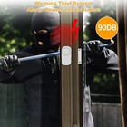 10 Pcs Home Window Door Burglar Security Alarm System Magnetic Sensor White