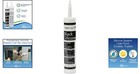 Flexible 10 1 Oz Black Silicone Sealant - Perfect For Aquariums   Landscaping