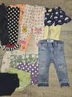 Girls Clothing Lot Size 12-18 Months  24 Pieces shorts Pants Skirts Diaper Cover
