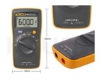Fluke 101 Basic Digital Multimeter Pocket Portable Meter Ac Dc Volt Tester