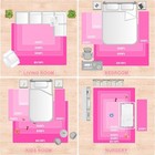 Foxmas Soft Fluffy Area Rugs For Bedroom Kids Room Plush 2 X 3 Feet  Hot Pink 