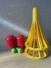 New Old Stock Vintage Tupperware Pop-a-lot Toy Set Of Two