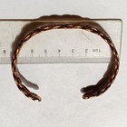 Very Rare Ancient Roman Era Bronze Bracelet Authentic Antique Old Jewelry