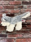 Ganz Webkinz Husky Hm120 Puppy Plush Stuffed Animal Dog Wolf 8    No Code