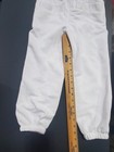 Rip It Girls Softball Pants White Elastic Pro Collection 4 Way Stretch Large