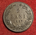 Romania 2 Bani 1867 Watt   Co  Copper Coin Km 2 2 T11600