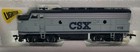 Ho Scale Model Train Lot Csx Diesel  118 Locomotive Lighted   6 Freight Cars Mix