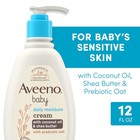 Aveeno Baby Daily Moisturizing Cream With Prebiotic Oat  Hypoallergenic Baby