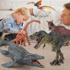 6pcs Realistic Large Dinosaur Toys  w Movable Jaw For 3-9 Kids